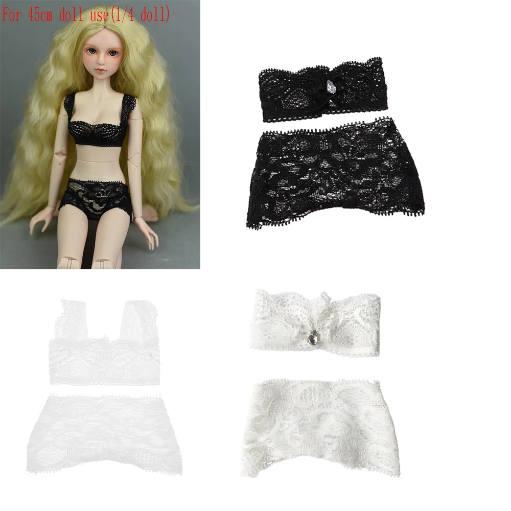

1 комплект кружевного нижнего белья для куклы 1/4 кукла Синьи 1/4Bjd Night Lolita