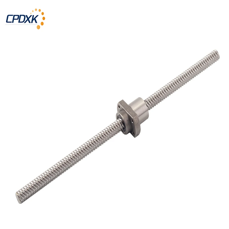 

Ballscrew SFE1616 SFE2020 SFE2525 SFE3232 SFE4040 - 400mm 500mm 600mm 800mm With Ballscrew Nut High Speed Screw For CNC Kit