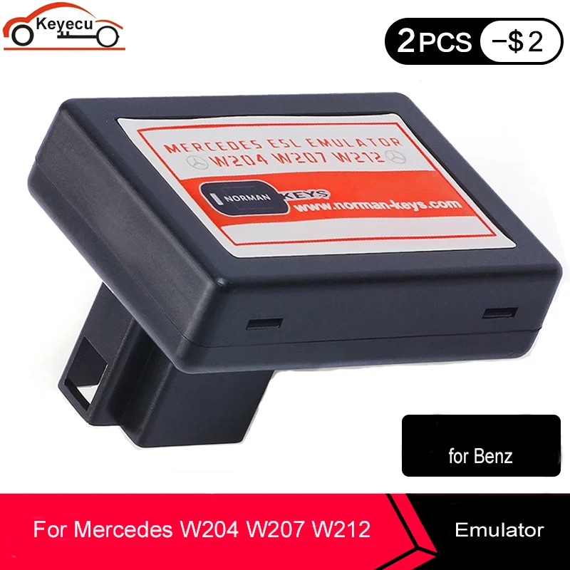 Эмулятор рулевого замка KEYECU ESL ELV для Mercedes W204 W207 W212 совместимый с инструментами