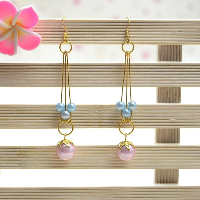 

1050Pcs 15 Color Dyed Round Glass Pearl Beads 6mm for Jewelry Making