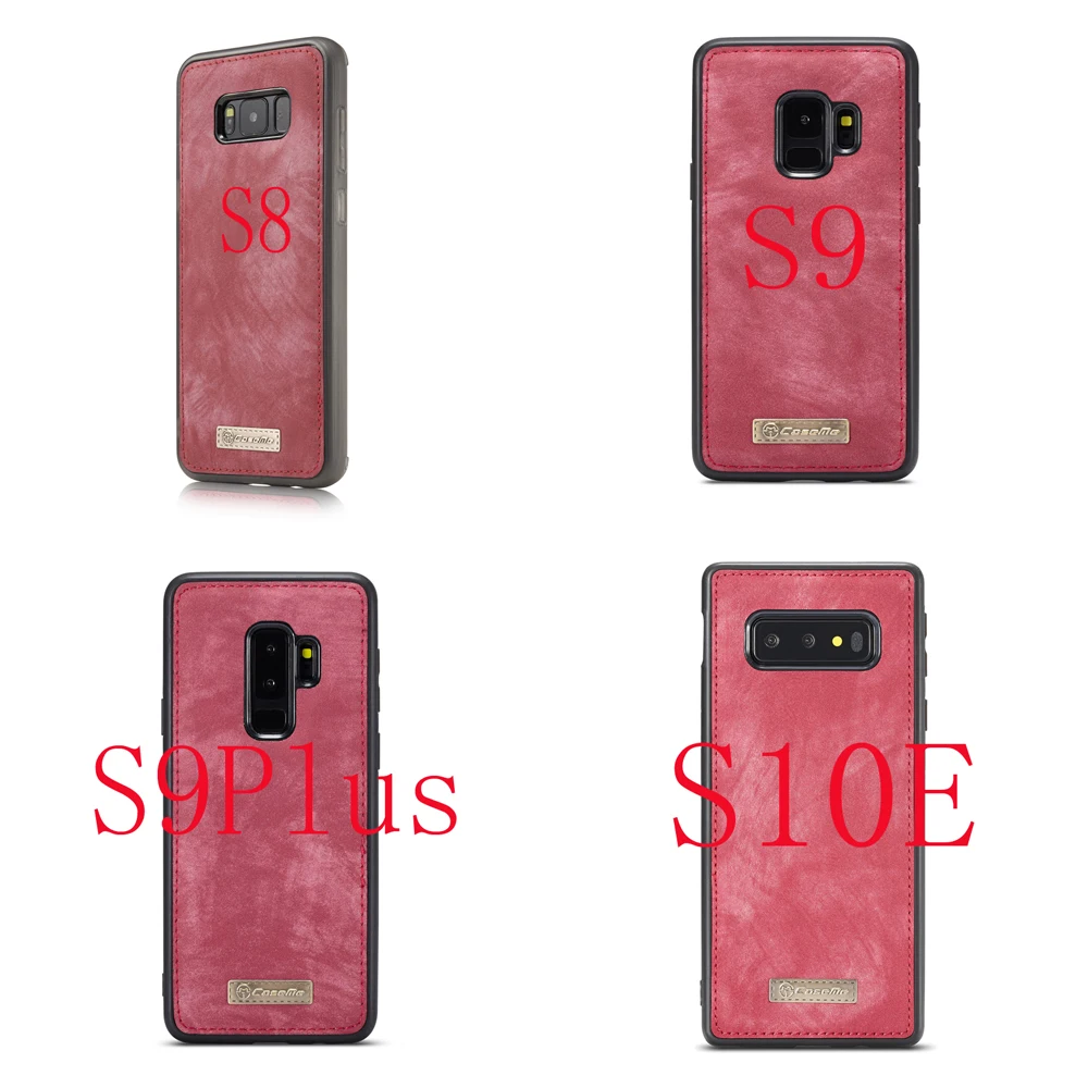 Чехол мне кожаный флип чехол для samsung Note 8, 9, 10, S8 S9 S10 плюс A20 A30 A40 A50 A70 мульти-функциональный чехол для телефона Магнитный