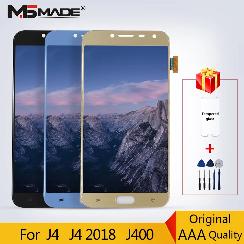J400 для samsung Galaxy J4 J400F J400H J400P J400M J400G ЖК-дисплей сенсорный дигитайзер экран Запасные части