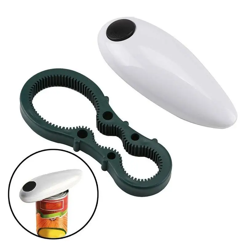 

Electric Can Opener One Automatic Convenient Hands Kitchen Gadgets Bottle Opener Free Jar Gifts H3Q8