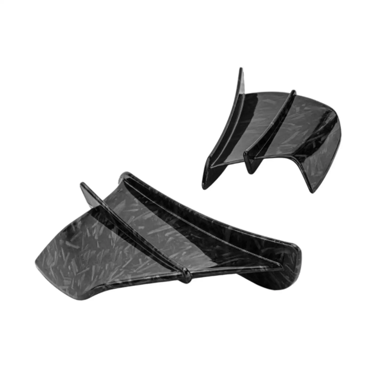 

2 Pieces Motorcycle Winglet Aerodynamic Wing Kit Spoiler Motorcycle Fairing Winglets Fit for Honda