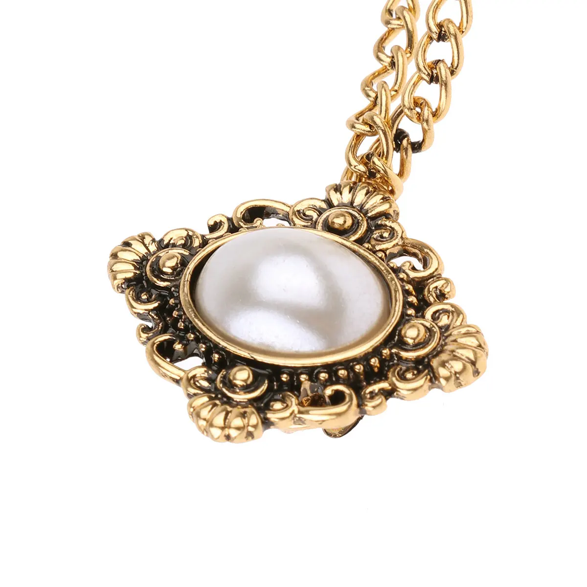 Женский винтажный кардиган воротник цепочка зажим Элегантная блузка шаль для