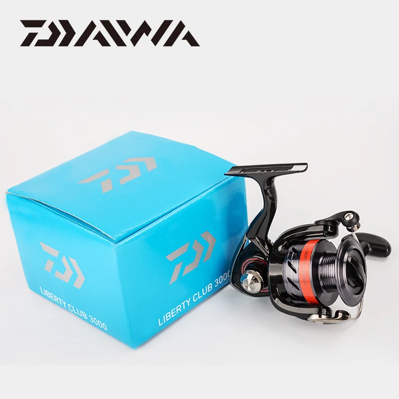 

original DAIWA LIBERTY CLUB fishing spinning reels 3000/3500/4000 4BB Max Drag 6kg carretilha carrete de pesca fishing wheels