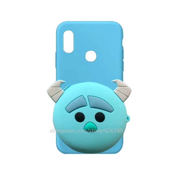 28 3D P Smart силиконовый чехол Минни totoro stitch Sulley чехол с единорогом кожи для huawei P Smart - Цвет: 28