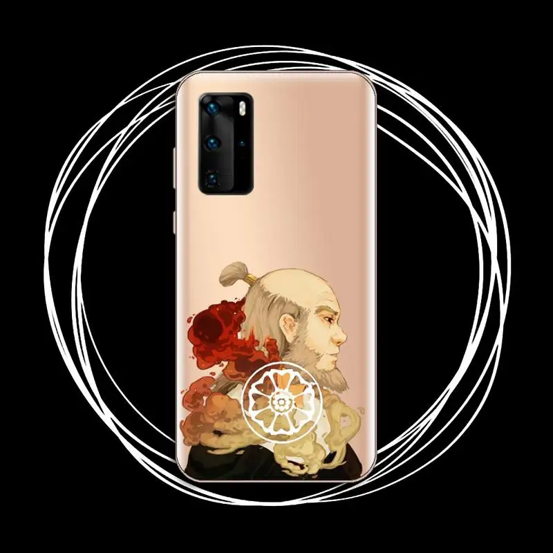 

Avatar The Last Airbender Japan anime Phone Case Transparent for Huawei P honor 8 10i 20 30 40 smart 2019