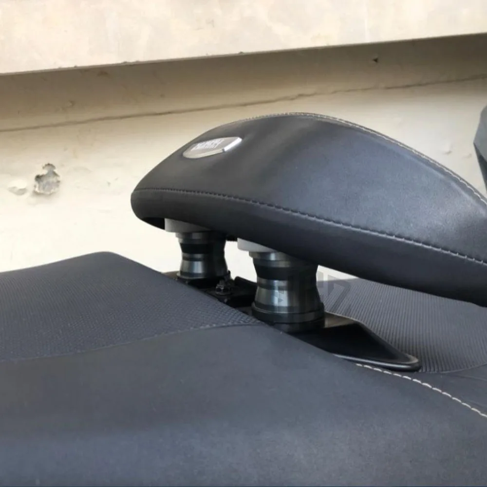 Пара мотоциклов CNC алюминиевая пассажирская задняя спинка сидения увеличивающие стояки колодки для Yamaha TMAX 530 2012 2013