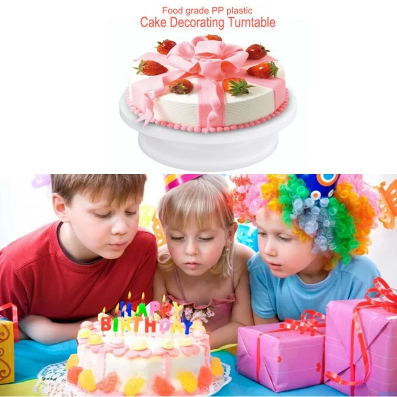 Поворотный круг для торта сделай сам форма выпечки Вращающаяся круглая