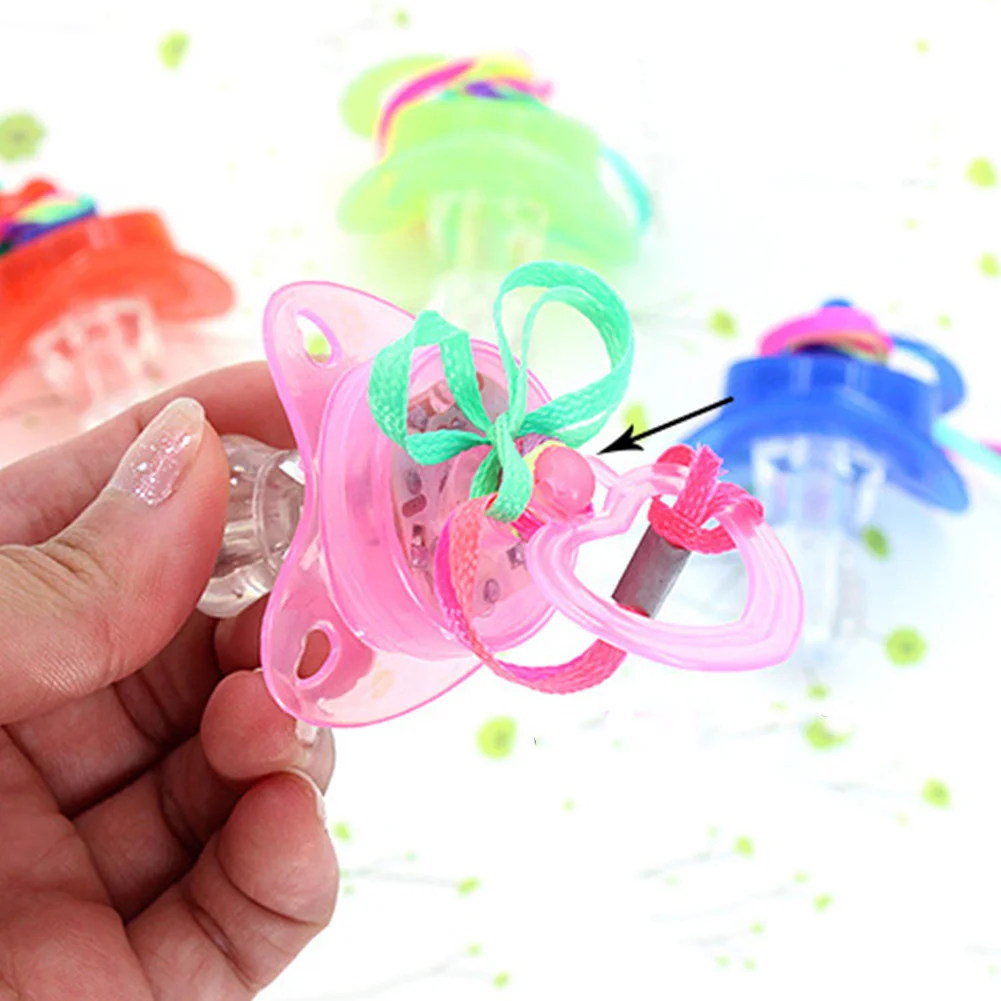 Забавная игрушка соска Rave Glow Stick набор для выживания красочный светильник