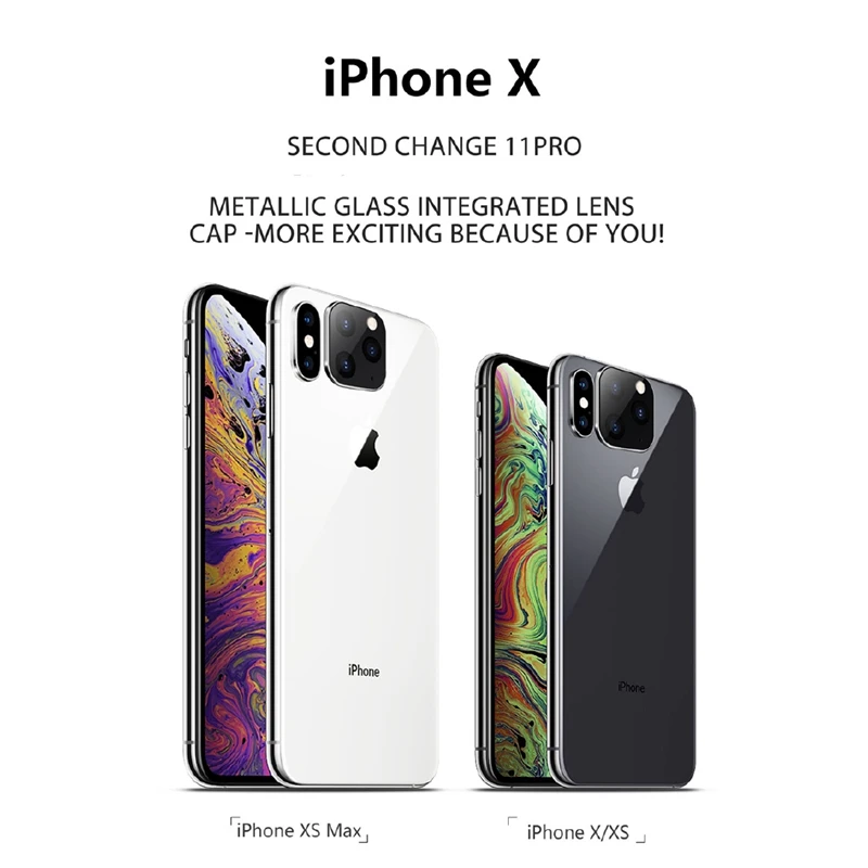 Чехол для Apple IPhone XS Max X со второй заменой 11 Pro защита объектива камеры 11Pro