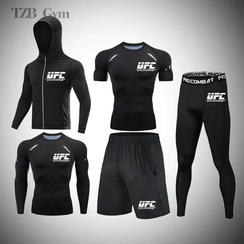 

Men's Football Basketball Volleyball Baseball Table Tennis Match Ball Sports Suit Fitness Jogging Jiu Jitsu Compression Tights