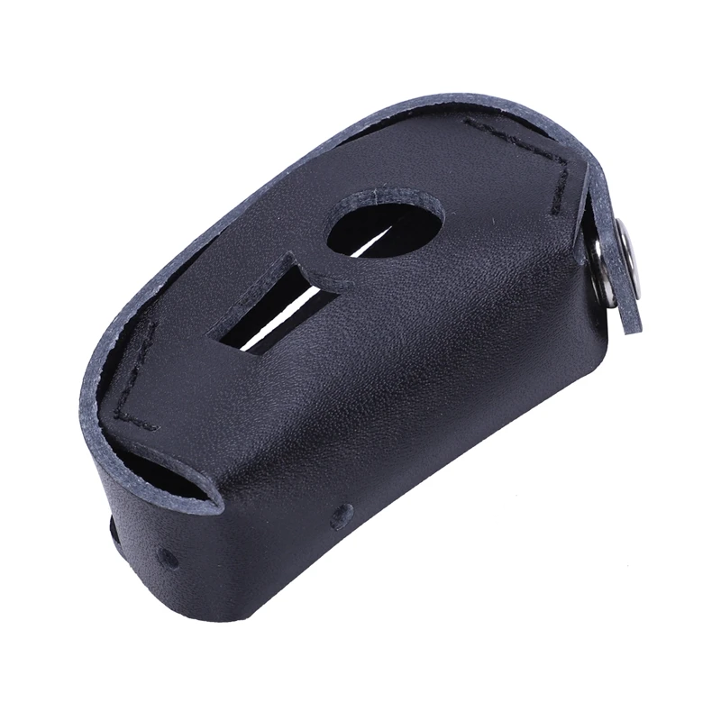 Кожаный чехол для ключей мотоцикла черный пульта дистанционного управления с