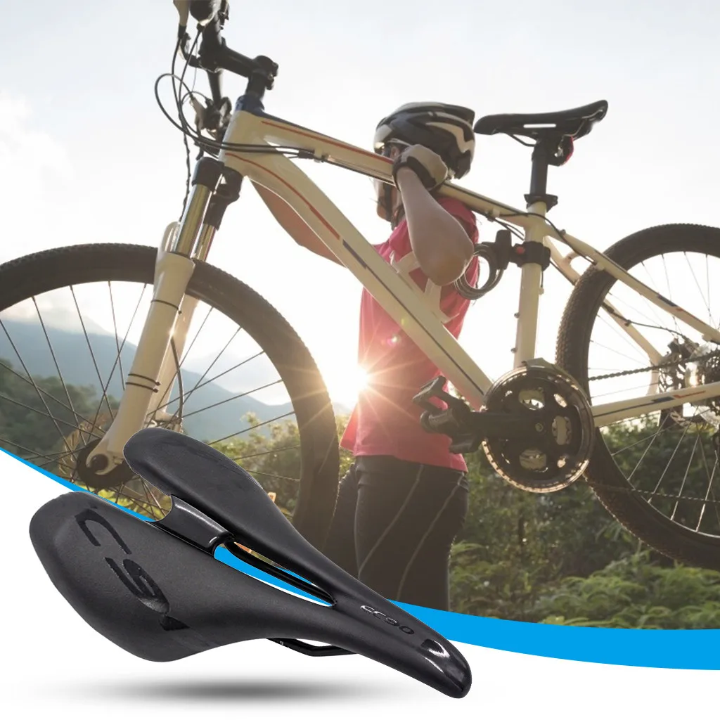 2020 углеродное седло из углеродистой кожи велосипедное для горной дороги