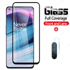 2 в 1 9H закаленное стекло для OnePlus Nord CE 5G полное покрытие, Защита экрана для One Plus One + nord ce, защитное стекло