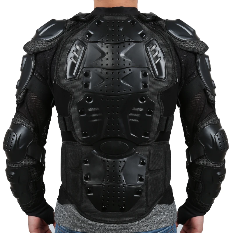 

Мотоциклетная защитная куртка, полное снаряжение, прочная ткань для защиты спины мотокросса, черепахи, черные Мотоциклетные Куртки