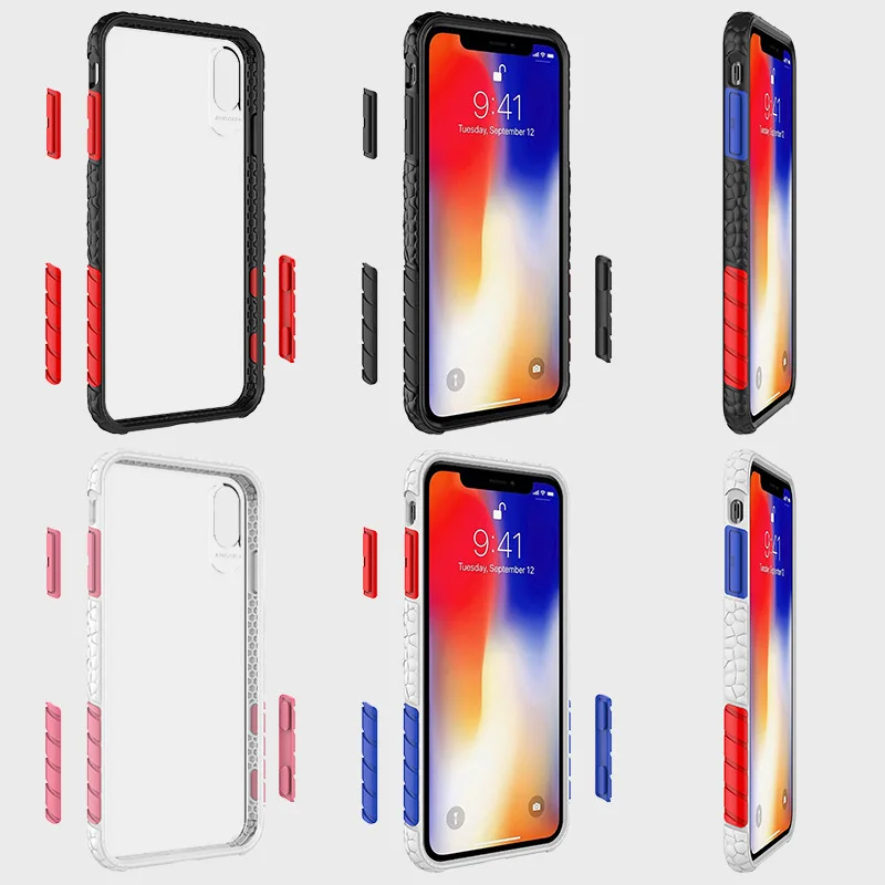 Спортивный Чехол бампер для iphone 11 Pro 8 7 6 6S Plus + X Xs Max XR жесткий акриловый мягкий