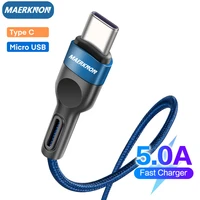 USB Type Cable Fast Charging Micro usb Wire For Samsung S20 Xiaomi Huawei Mobile Phone Data Type-C Cable Android Cord
