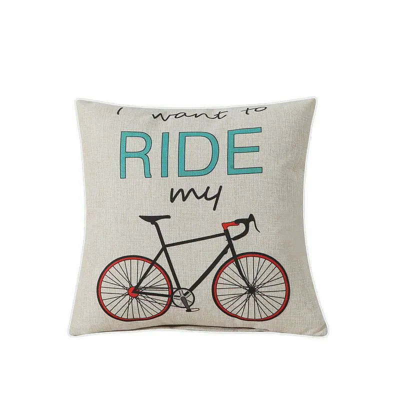 Наволочка для подушки в европейском ретро стиле хлопковая льняная наволочка