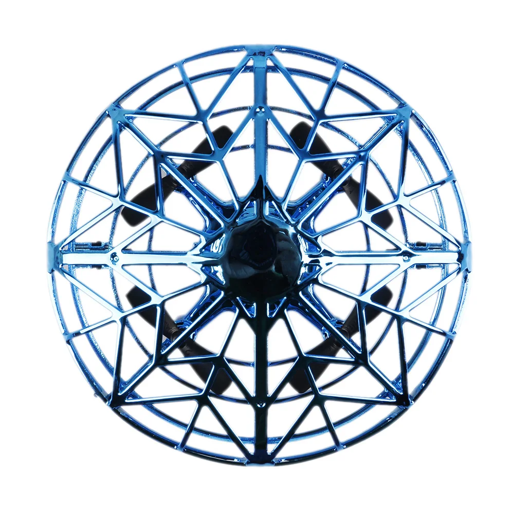 Mini UFO Drone Rc Quadcopter Flying Helicopter Magic Hand UFO Ball Aircraft Sensing Induction Drone Kids Electric Electronic Toy