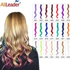 Накладные волосы Alileader для женщин, Длинные Синтетические, 18 дюймов, розовые, голубые, разноцветные