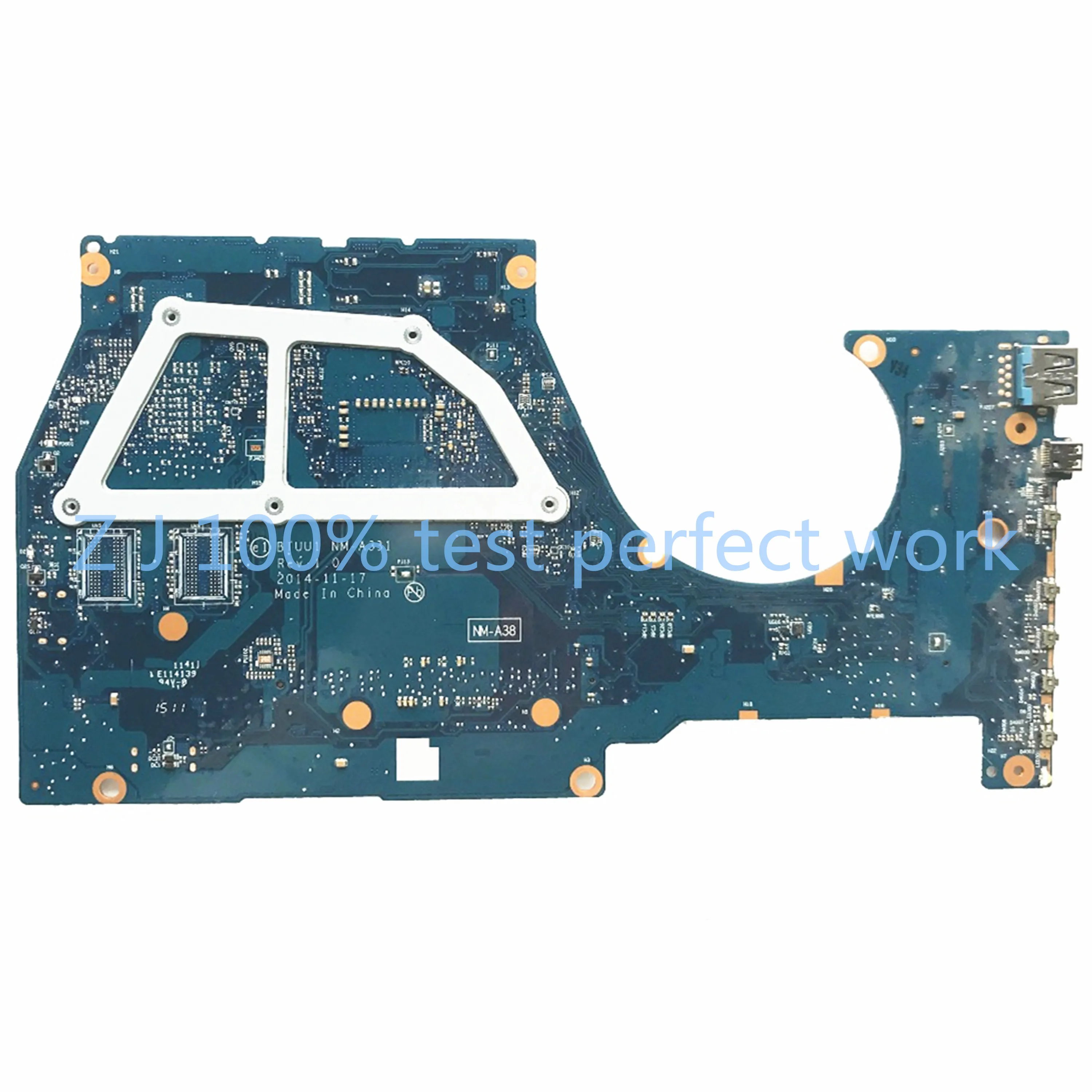 For Lenovo YOGA3 14 YOGA 3 Laptop Motherboard 5B20H35602 NM-A381 With SR23W i7-5500U 2.4GHz CPU MainBoard 100% Tested | Компьютеры и