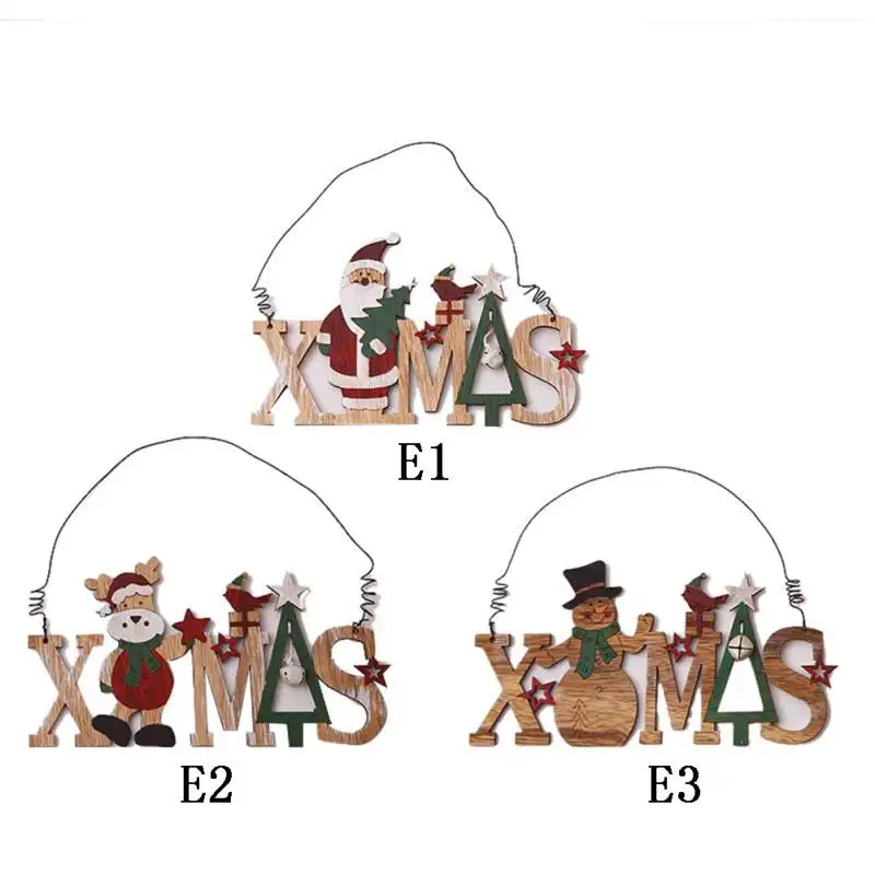 Рождественское украшение рождественские буквы рождественская елка деревянная