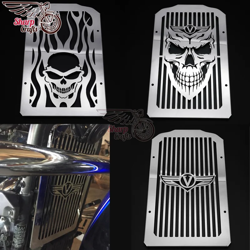 

Motorcycle Steel Radiator Cover Bezel Grille Guard Protector For KAWASAKI Vulcan VN900 Classic LT 900 VN900 Custom 2006-2019