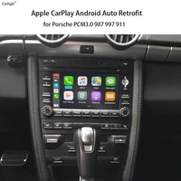 wireless android auto interface apple carplay for porsche pcm3 0 977 987 997 car play screen mirror video retrofit