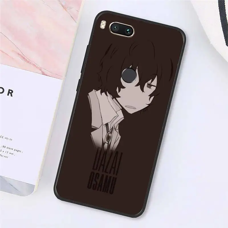 

Bungou Stray Dogs anime Dazai Osamu Phone Cases For Xiaomi Redmi note 7 8 9 t k30 max3 9 s 10 pro lite Luxury brand shell