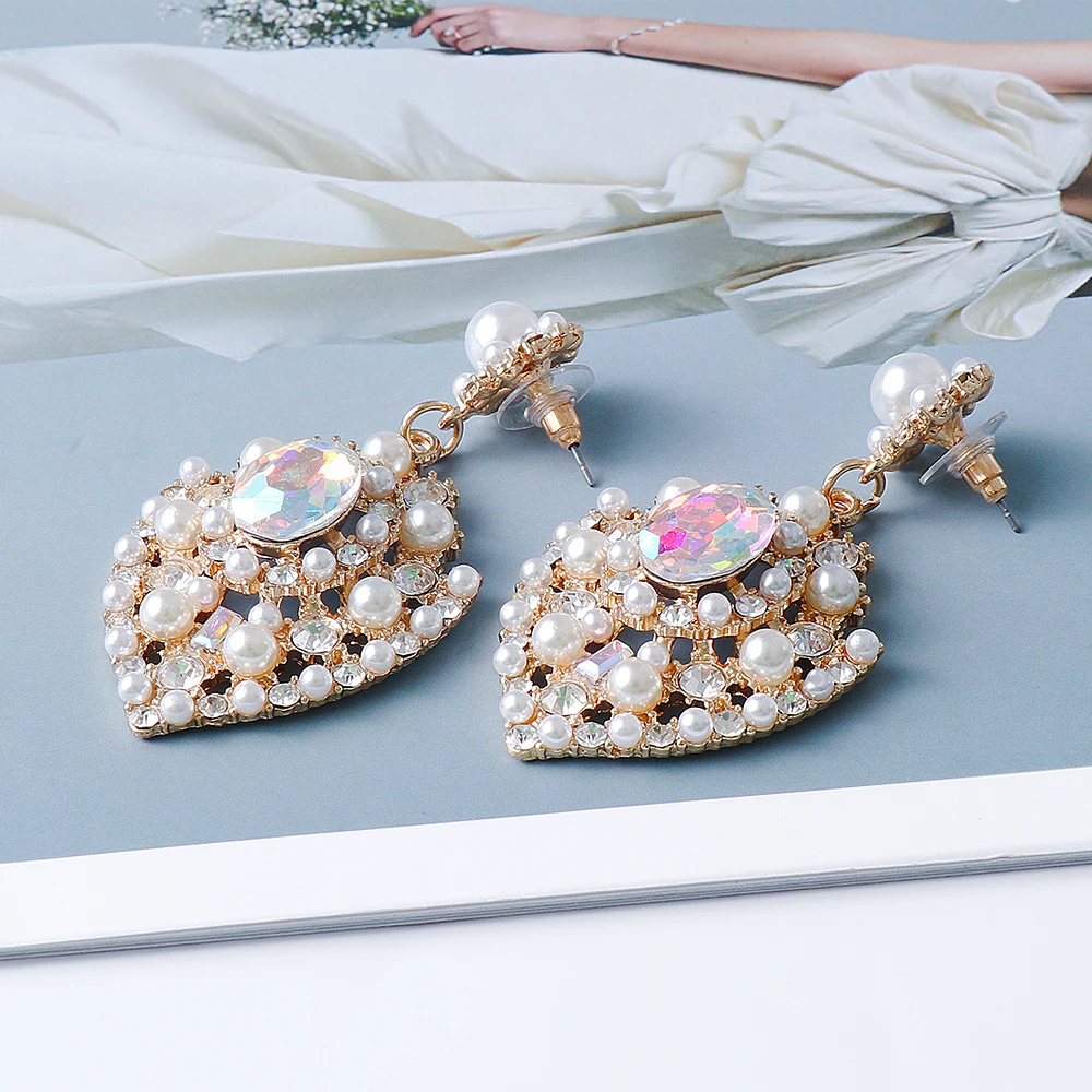 

2021 новые преувеличенные полые серьги Стразы Серьги модные индивидуальные геометрические серьги ювелирные изделия аксессуары для женщин