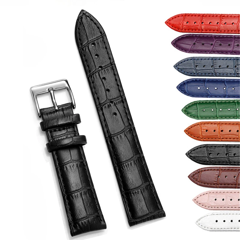 

Кожаный ремешок для смарт-часов Samsung Galaxy Watch Active 40 мм/44 мм, браслет для Samsung Huawei Watch 22/20 мм