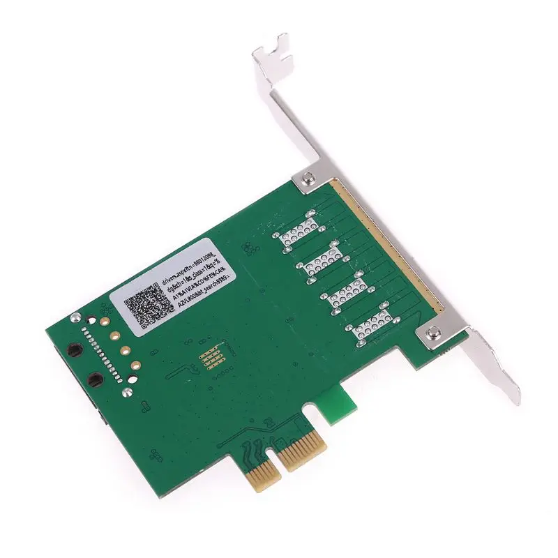 4 порта USB 3 0 PCIE Плата расширения PCI Express Sata Блок питания для настольных ПК X6HA|Платы