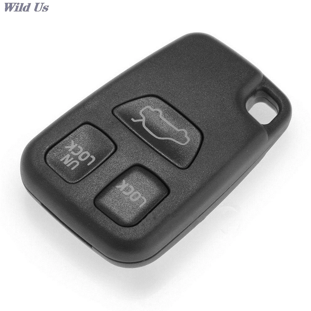 

1 шт. высококачественный черный ABS запасной пульт дистанционного ключа чехол Корпус 3 кнопки для 2000 Volvo V70