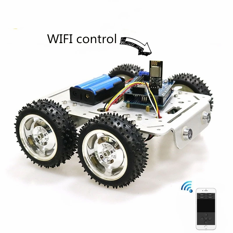 C300 4WD шасси автомобиля с UNO R3 макетная плата + 4 дорожный мотор драйвер платы