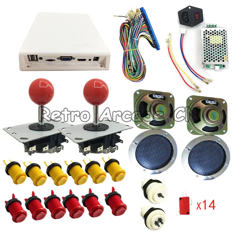 Аркадная игра комплект 1299 в 1 pcb коробка 5S Джамма доска с копией sanwa Джойстик