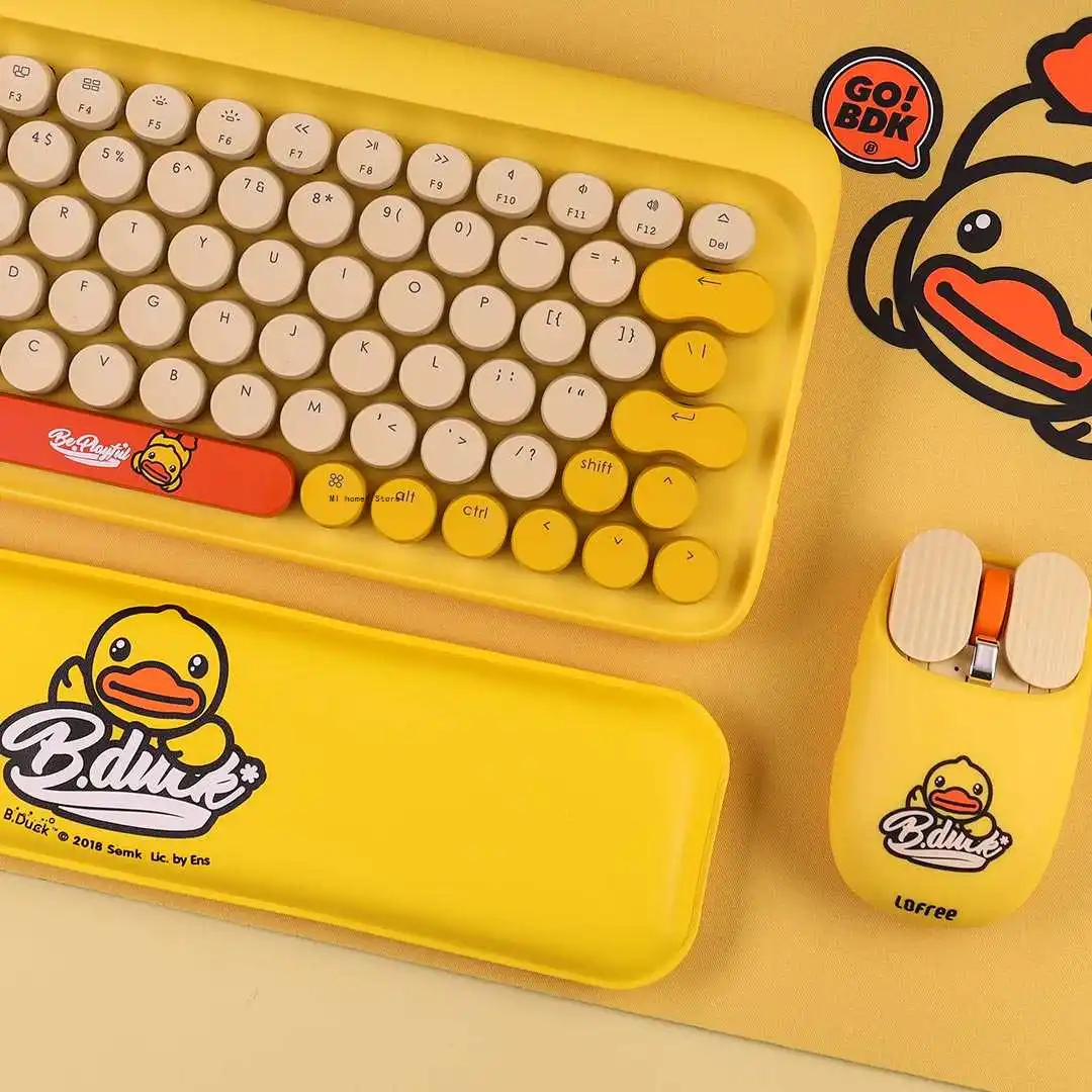 Беспроводная механическая клавиатура LOFREE B DUCK игровая Bluetooth с регулируемой