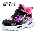 Новинка 2020, зимняя детская обувь, Высококачественная спортивная обувь для девочек, модные повседневные детские кроссовки для бега, обувь для девочек, размер 26-37