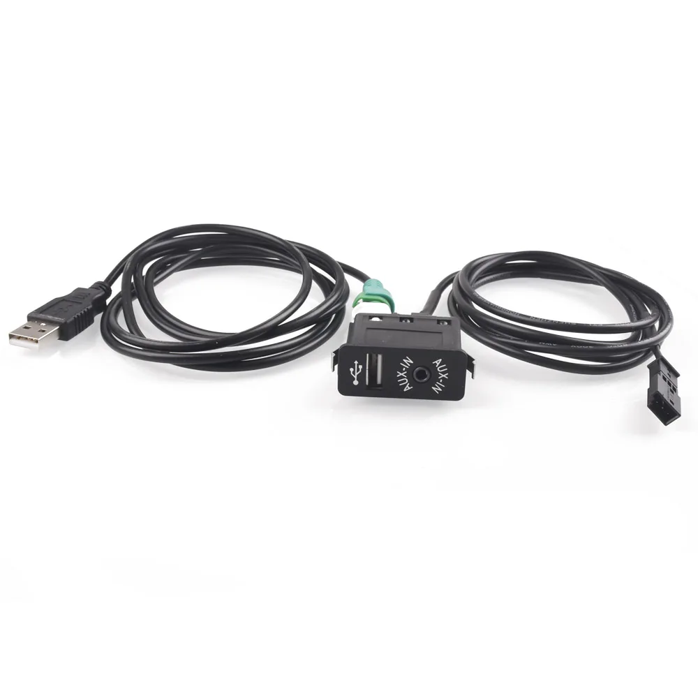 USB Aux-переключатель + проводной кабель-адаптер для BMW E39 E46 E53 X5 16:9 CD-плеер NAVI 3Pin