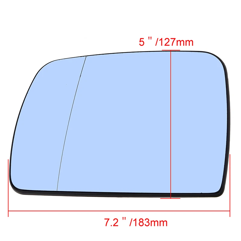 Нагревательное синее стекло POSSBAY для зеркала заднего вида Land Rover Range MK III 2002 2004 BMW X5