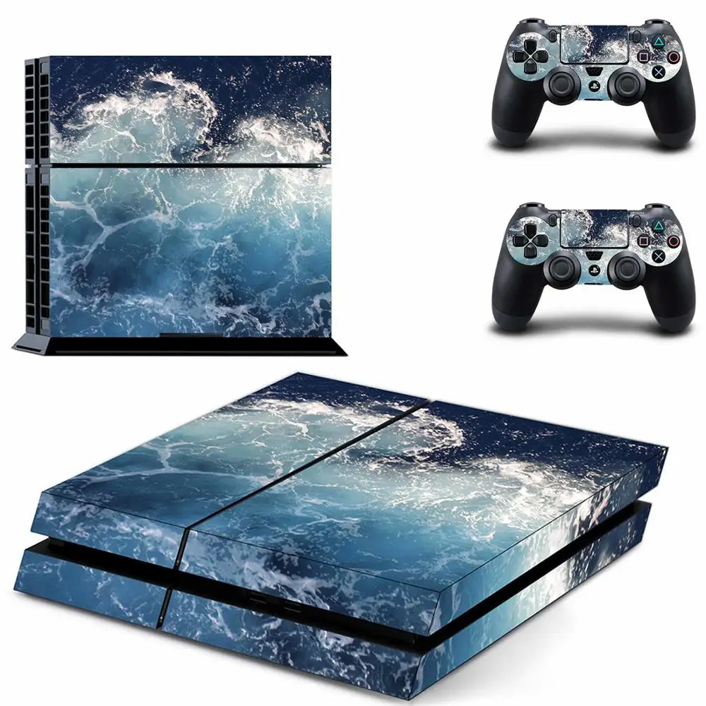 Наклейка Marble Stone для PS4 s Play station 4 Skin PS наклейка PlayStation скидки на консоль и