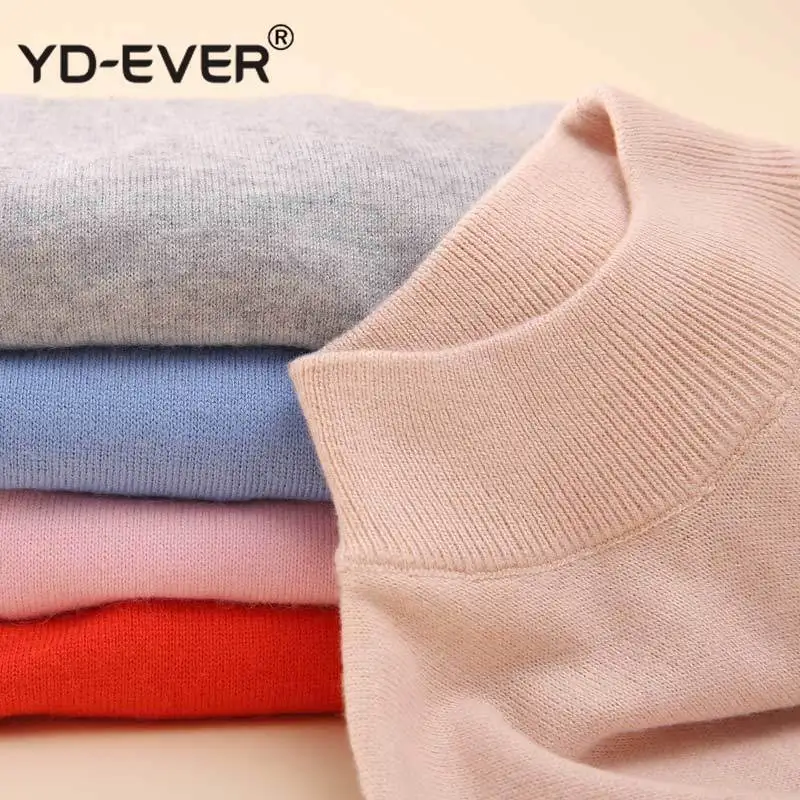 Женская трикотажная ночная рубашка из кашемира с длинным рукавом | одежда