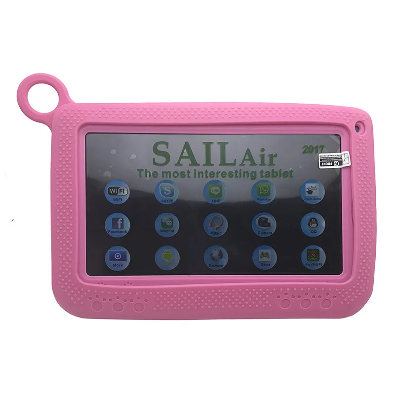 7-дюймовый Детский планшетный ПК с защитным рукавом низкая цена Обучающий