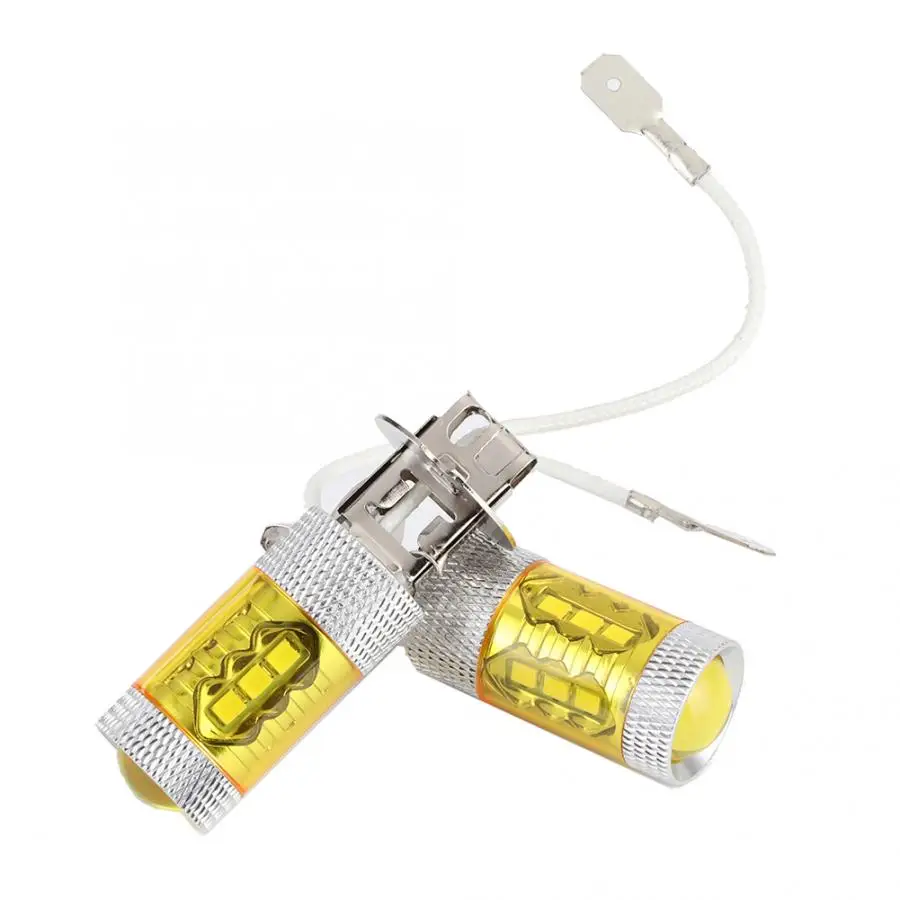 1 пара противотуманных фар для автомобиля дневные фонари 80 Вт H3 16SMD