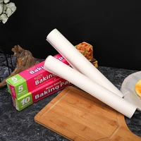 10m silicone oil paper baking paper double sided barbecue pastry baking oven oilpaper sheet bakery grill bbq mat baking tools