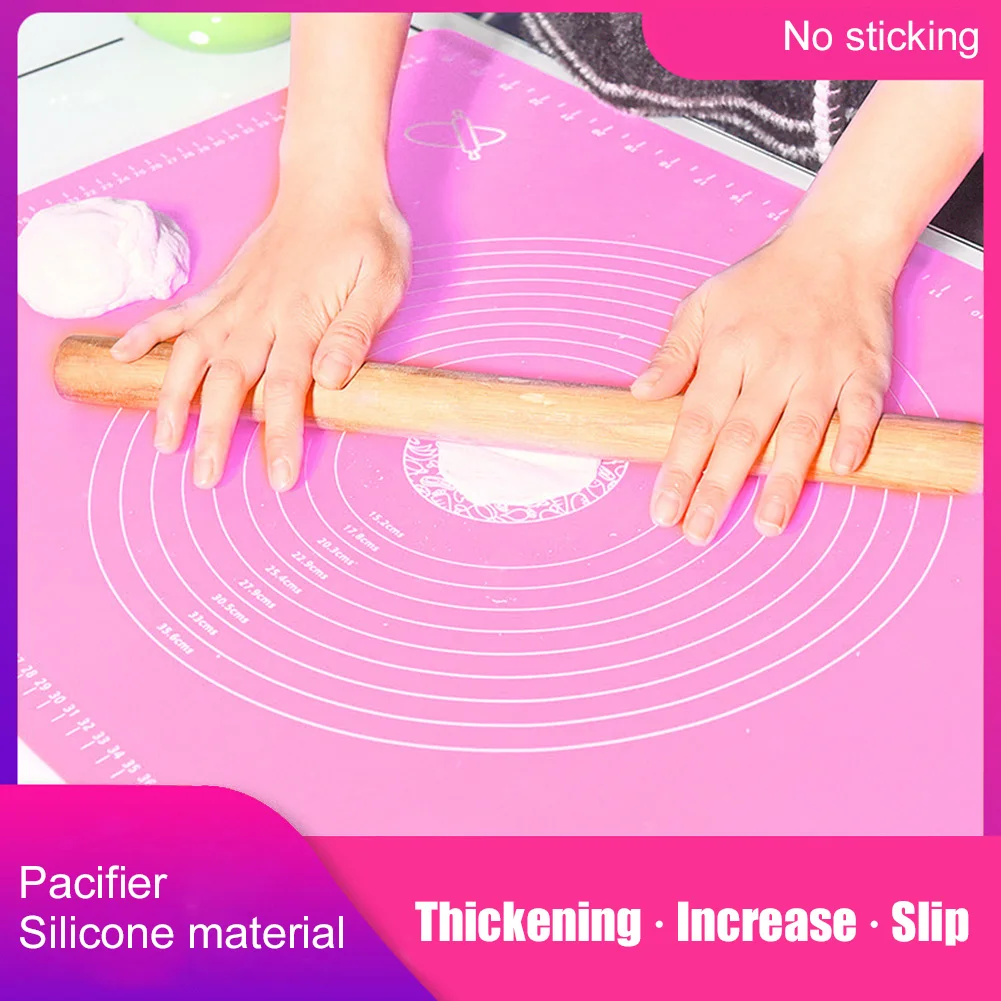 

30x40cm Rolling Cut Mat Silicone Fondant Clay Pastry Icing Dough Cake Tool Kitchenware Bakingware Accessories Supplies Tools