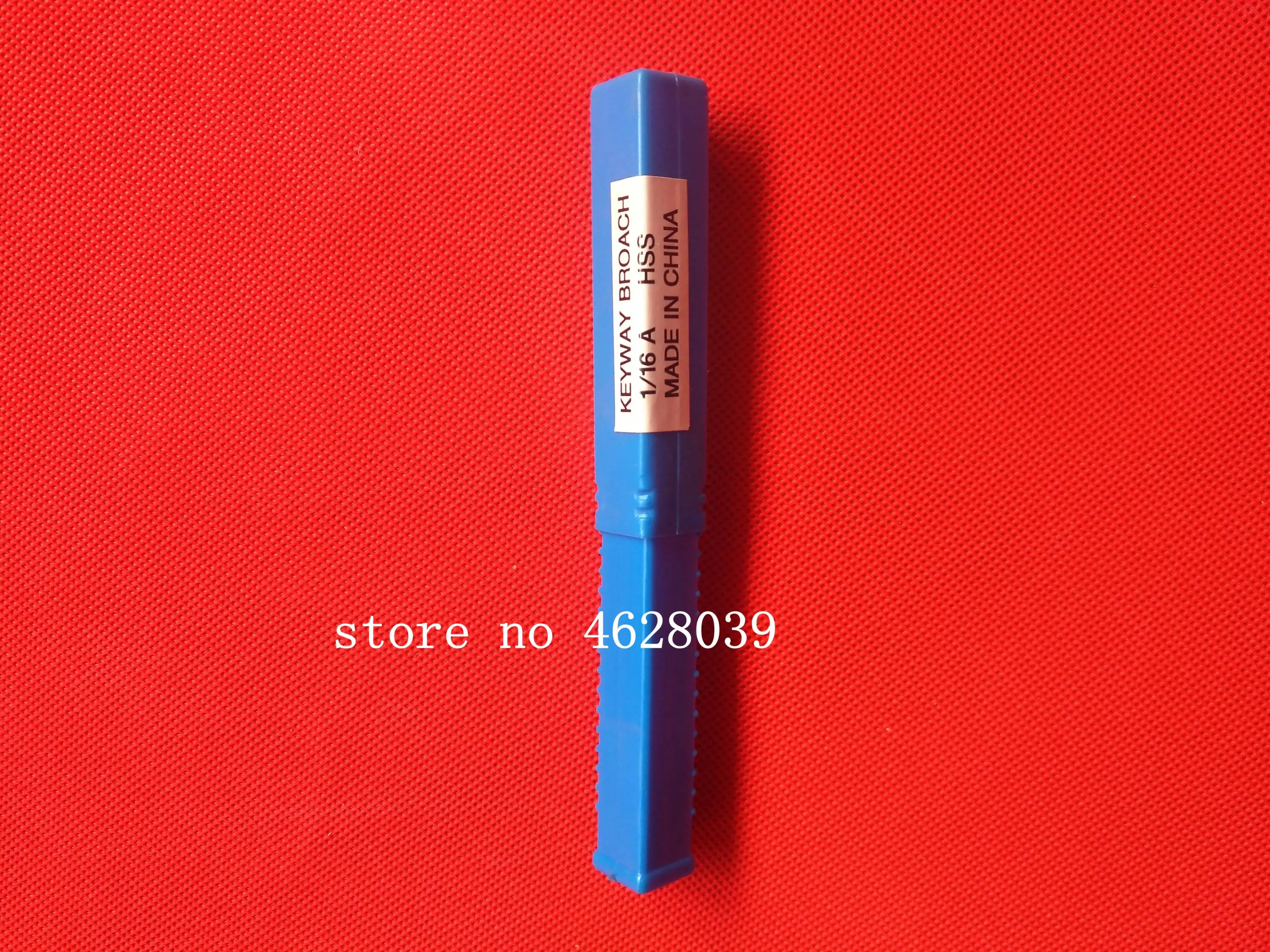 Шпоночный Broach 1/16 &quotдюймовый нажимной Тип Высокоскоростная сталь HSS Режущий