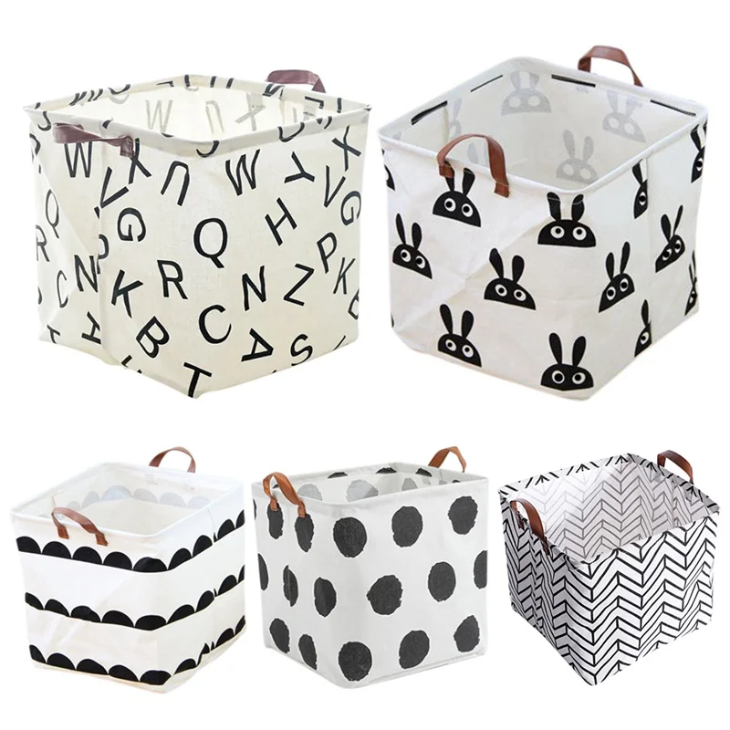

Nordic Style Cloth Art Storage Basket Japanese Style Basket Portable Travel Organizer Home Storage Organization minimalism