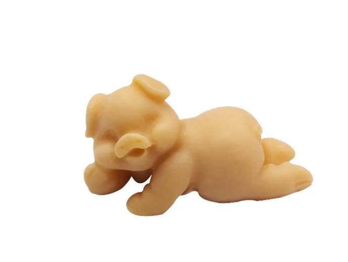 Pig shape silicone baking tools fondant cake cartoon chocolate cookies decorated clay mold | Дом и сад
